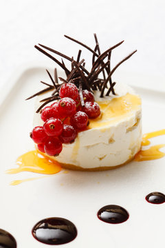 Cheesecake With Red Currant