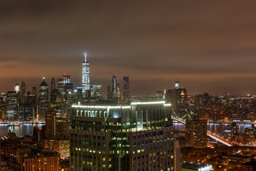 New York City Skyline View