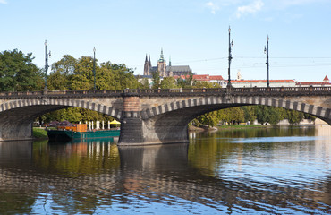 Мост Легионов. Прага. Чехия.
