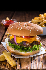 Homemade Burger
