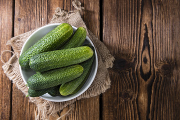 Some small Cucumbers
