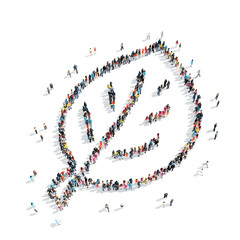  people  leaves cartoon