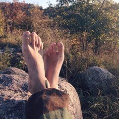 Odpoczynek w plenerze © Tomasz Niewęgłowski