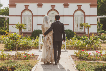 Pakistanisches Hochzeitspaar