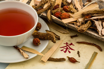 Tee für traditionelle chinesische Medizin