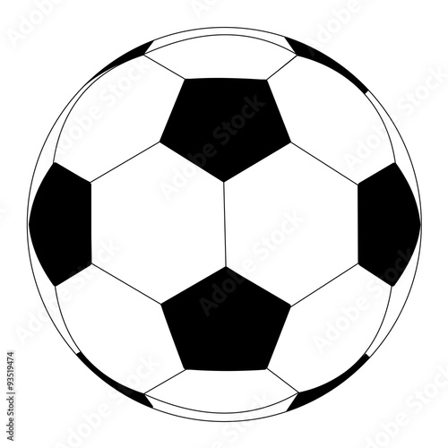 "Soccer ball." Stock image and royalty-free vector files on Fotolia.com - Pic 93519474