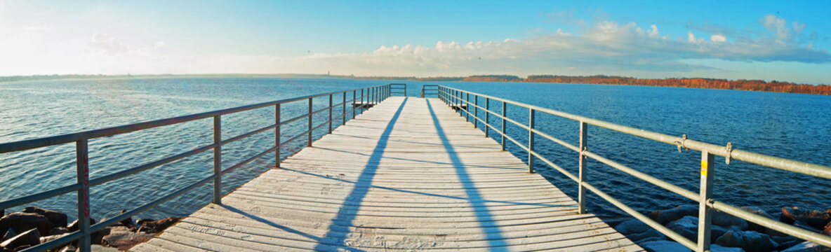 Bootssteg Panorama
