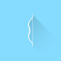 Bow vector icon.