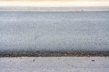 Fototapeta premium new asphalt road