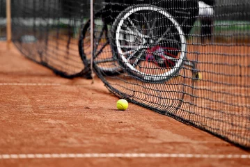 Fototapeten Wheelchair tennis © roibu