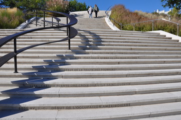 L'escalier monumental de Trois-Rivières (Québec)