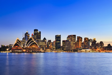 Obraz premium Sydney CBD Kiribilli 40 mm