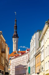Fototapeta na wymiar Details of Tallinn architecture - Estonia