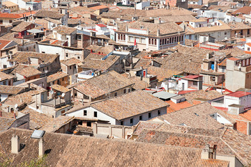 Obraz premium Panoramic view of Xativa, Valencia, Spain