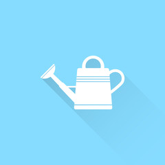 Fototapeta premium Watering can vector icon.