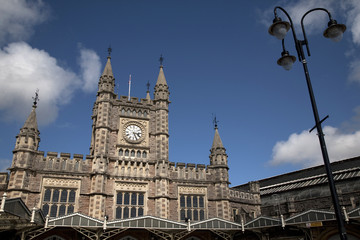 Fototapeta na wymiar Bristol Temple Meads Railway Station