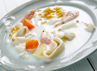 Irish fish chowder