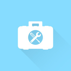 Toolbox vector icon.