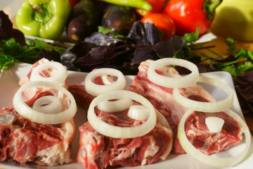 raw meat