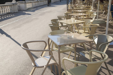 Cafe Table and Chairs