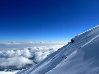 Foto auf Acrylglas Nanga Parbat Skigebiet Gulmarg, Kaschmir, Indien