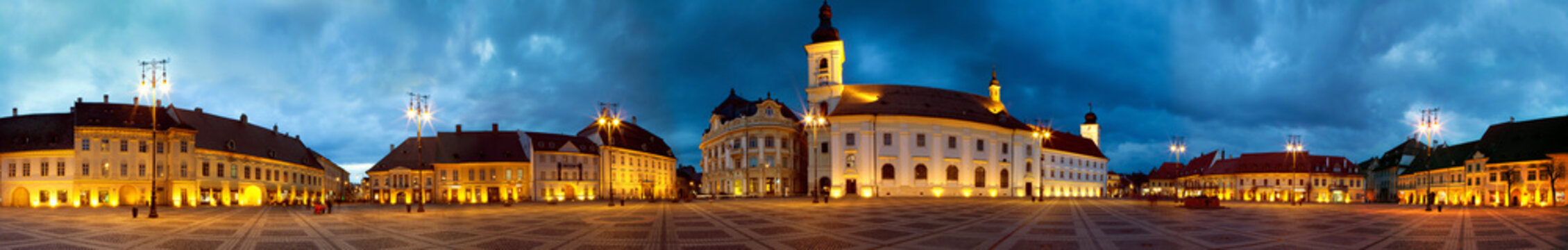 Sibiu by night