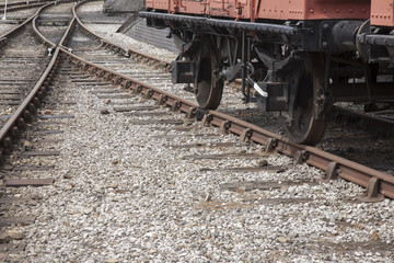 Fototapeta na wymiar Railway Track Background