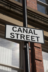 Canal Street Sign, Manchester