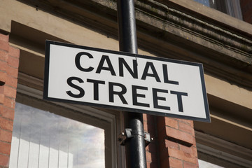 Canal Street Sign, Manchester