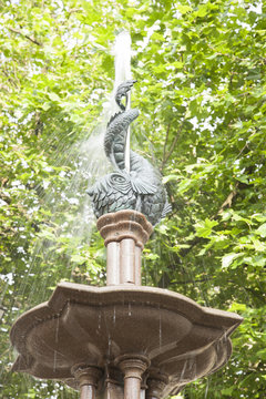 Albert Square Fountain, Manchester