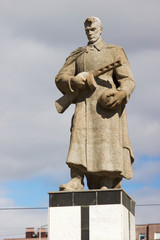 Naklejka premium Погибшим воинам 308 дивизии. Парк Гагарина. Волгоград