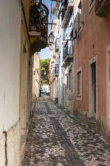 Fototapeta premium typical Lisbon street
