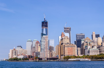 Fototapeta na wymiar New York City, Manhattan Skyline, New York City, USA