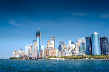 New York  City, Manhattan Skyline, New York City, USA