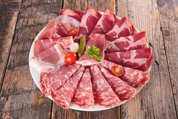 assorted of meat