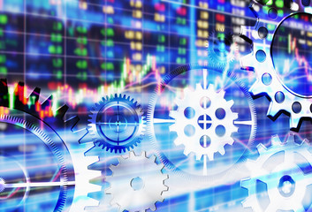 stock market concept