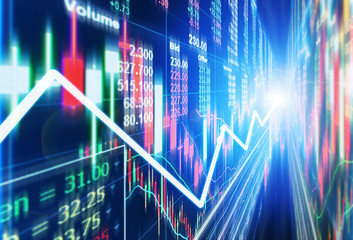 stock market concept