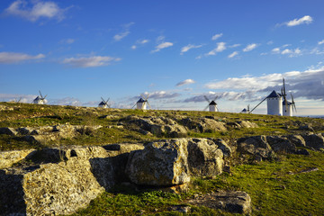 Campo de Criptana in the province of Ciudad Real, Spain