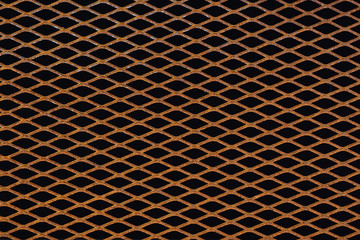 Rusty grid from expanded metal