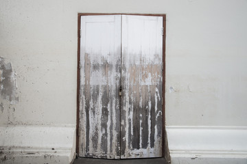 Background old wooden door