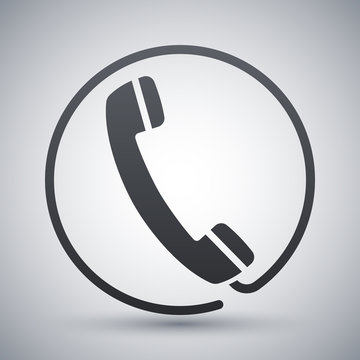 Vector Telephone Receiver Icon