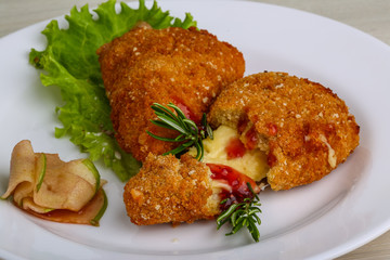 Fried cheese