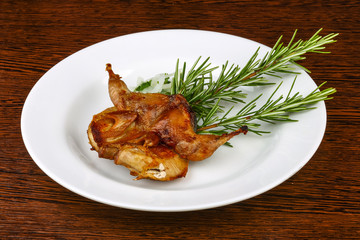 Grilled quail