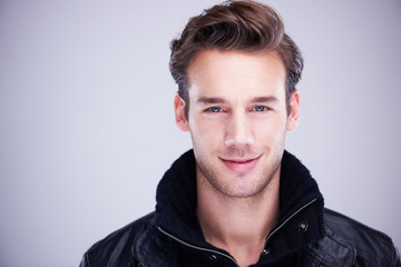 Fototapeta premium handsome young man portrait
