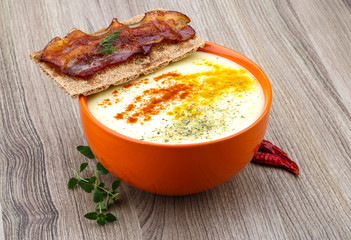 Cheese soup