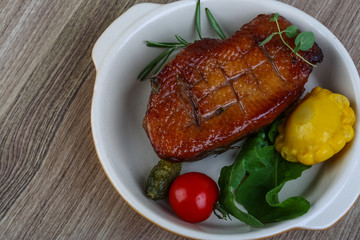 Roasted duck breast