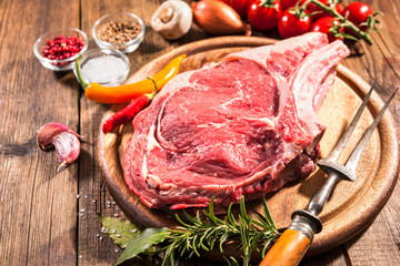 Rib eye steak