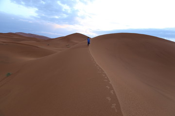 Sunrise in the Sahara