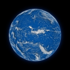 Pacific Ocean on planet Earth
