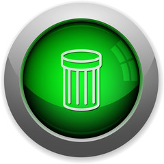 Green trash button